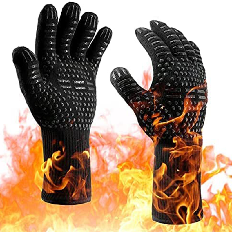 1 Pair Oven Gloves, Oven Mitts - огляд і ціна Heat Resistant Glove