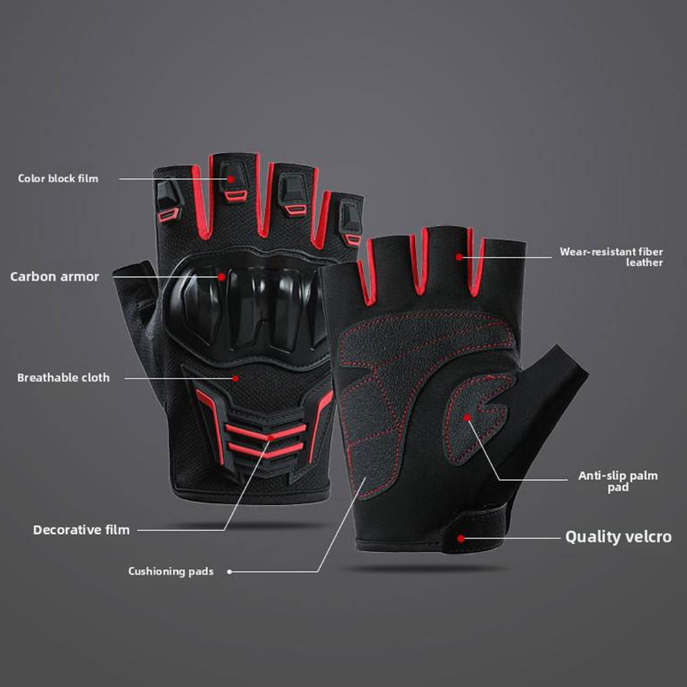 Breathable Motorcycle Gloves S - огляд і ціна Cycling Glove Padded