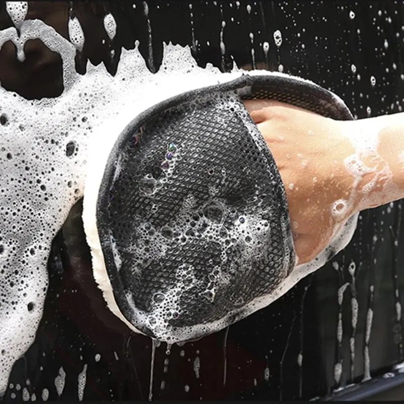 Car Wash Wool Gloves Thickened - огляд і ціна Wool Glove Lined