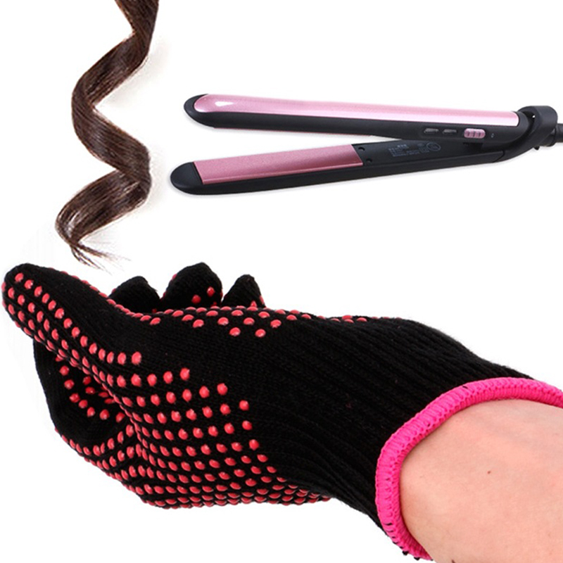 1Pc New Double-sided Hair Stra - огляд і ціна Heat Resistant Glove