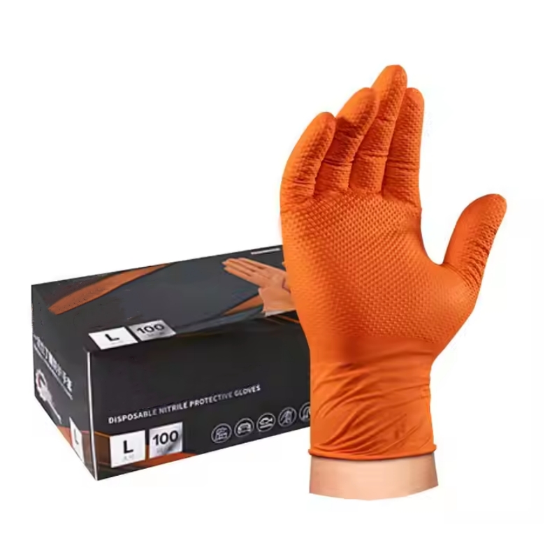 8mil Heavy Duty Industrial Ora - огляд і ціна Nitrile Mechanic Glove