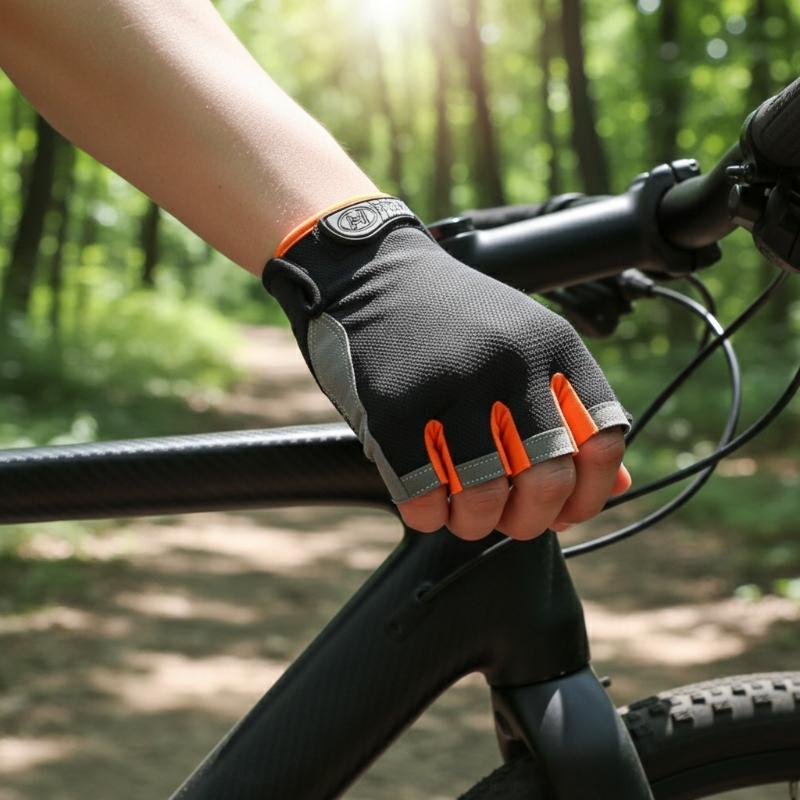 Half Finger Cycling Gloves Men - огляд і ціна Cycling Glove Padded
