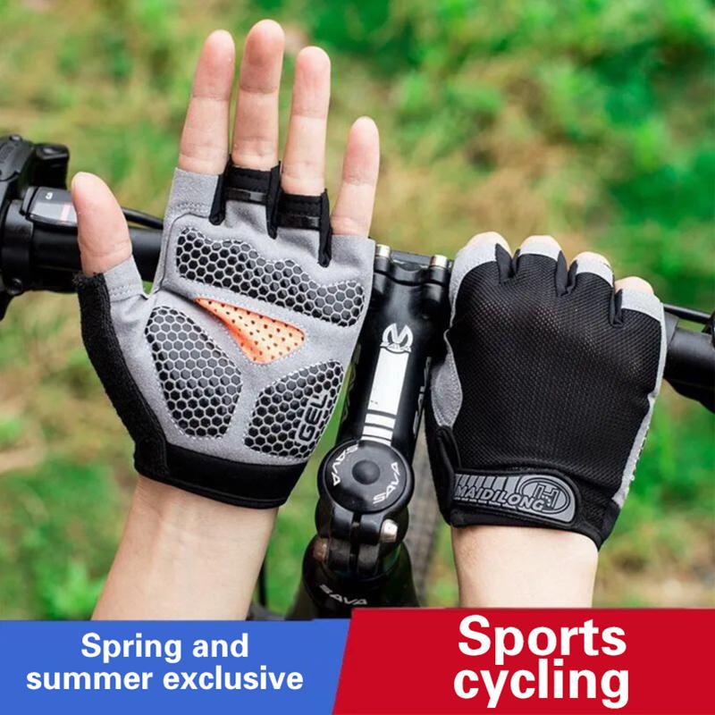 Half Finger Cycling Gloves Men - огляд і ціна Cycling Glove Padded
