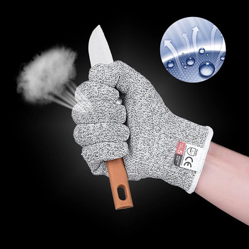 HPPE Level 5 Anti-Cut Gloves K - огляд і ціна Cut Resistant Glove