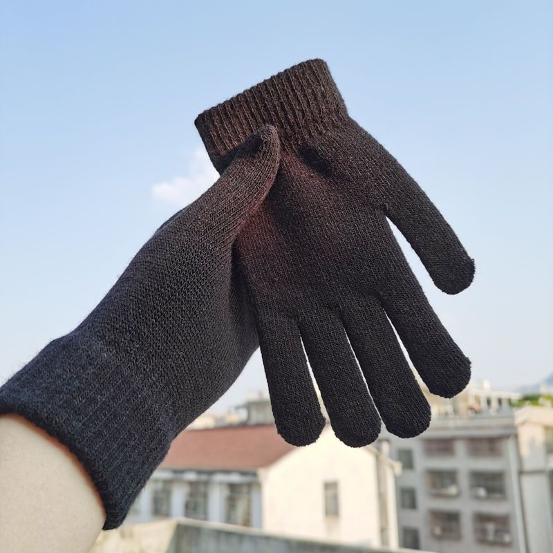 Men's and Women's Knitted Wool - огляд і ціна Wool Glove Lined