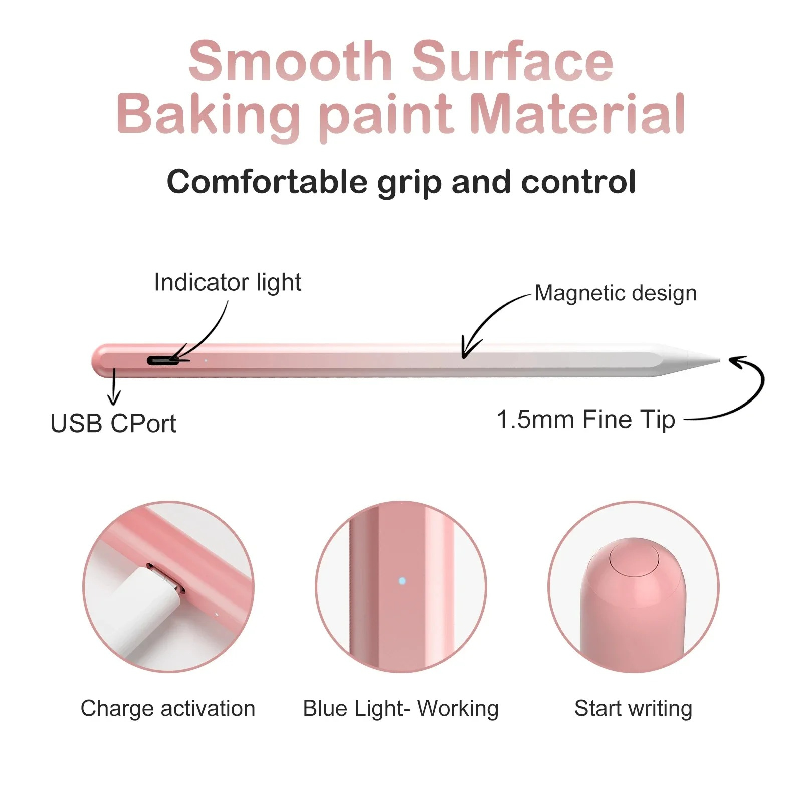 Universal Stylus Pen For Andro - огляд і ціна Touchscreen Glove Capacitive