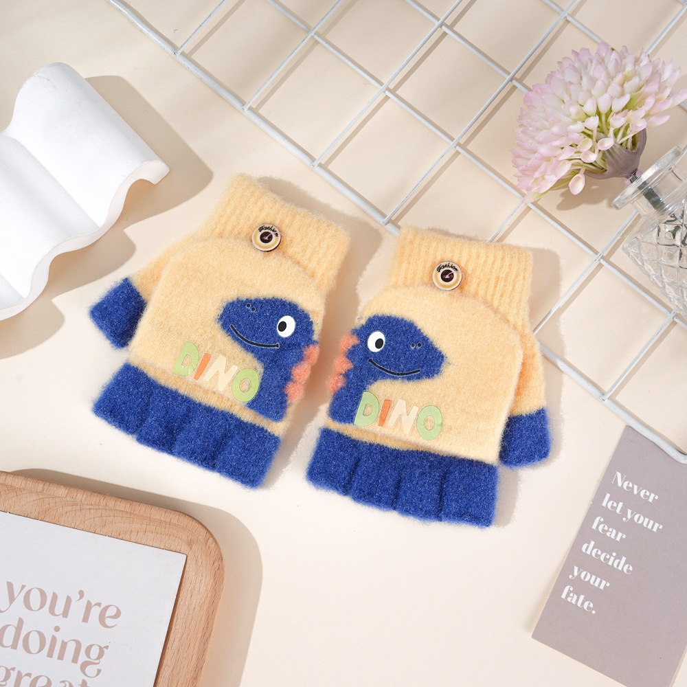 Winter Knitting Cute Dinosaur  - огляд і ціна Winter Glove Insulated
