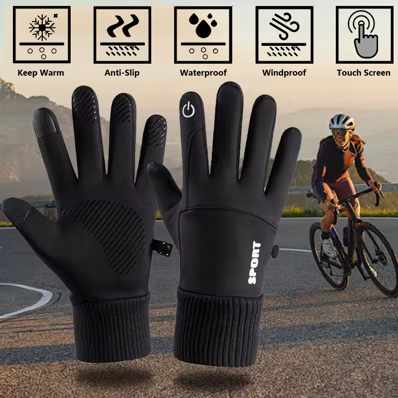 Black Winter Warm Full Fingers - огляд і ціна Ski Glove Waterproof
