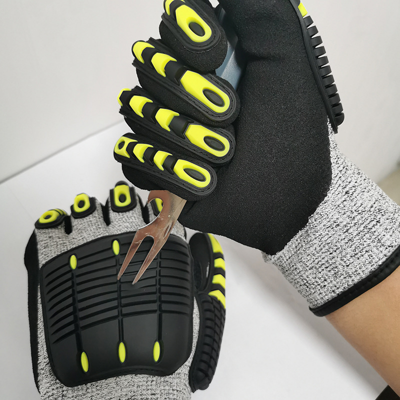 Anti Vibration Gloves SBR Padd - огляд і ціна Work Glove Impact