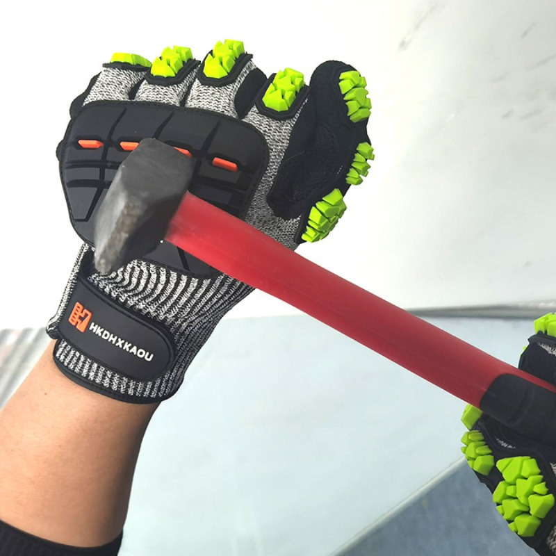 New TPR Mechanical Anti-Impact - огляд і ціна Work Glove Impact