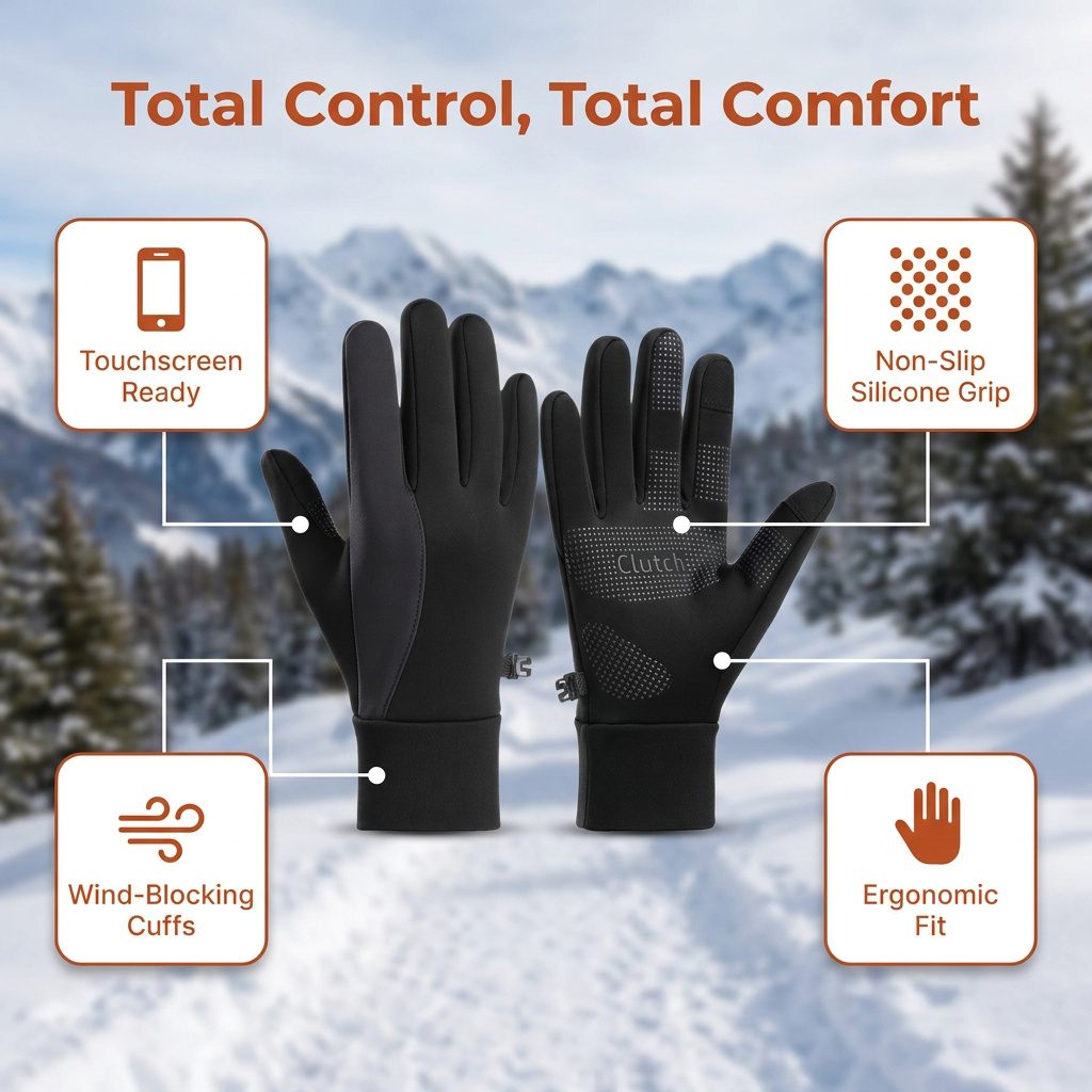 MuqiNush Winter Ski Gloves for - огляд і ціна Ski Glove Waterproof