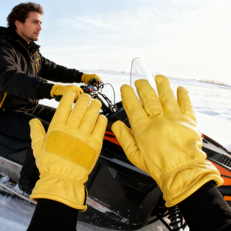 Mens Motorcycle Winter Gloves  - огляд і ціна Winter Glove Insulated
