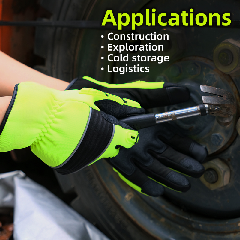 5mm TPR Impact Resistant, Cold - огляд і ціна Work Glove Impact