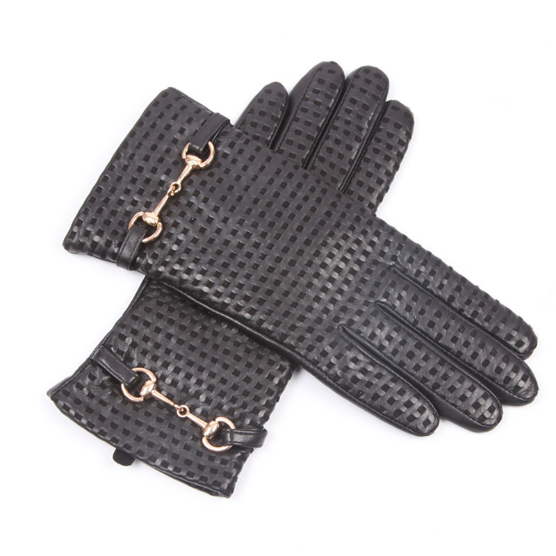 Autumn Winter Real Leather Glo - огляд і ціна Wool Glove Lined