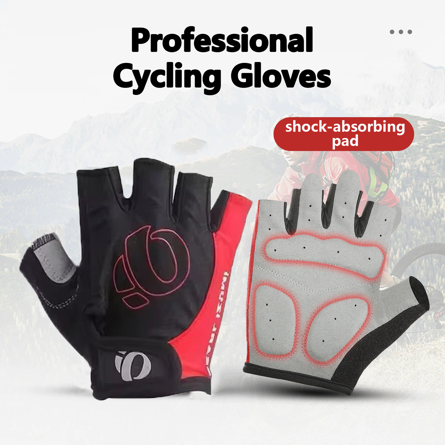 Outdoor Cycling Shock-absorbin - огляд і ціна Cycling Glove Padded