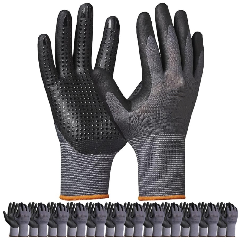 Micro-Foam Nitrile Coated Safe - огляд і ціна Nitrile Mechanic Glove