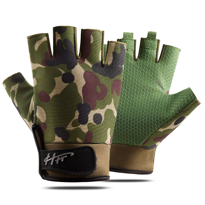 1 Pair Fishing Gloves Half Fin - огляд і ціна Cycling Glove Padded